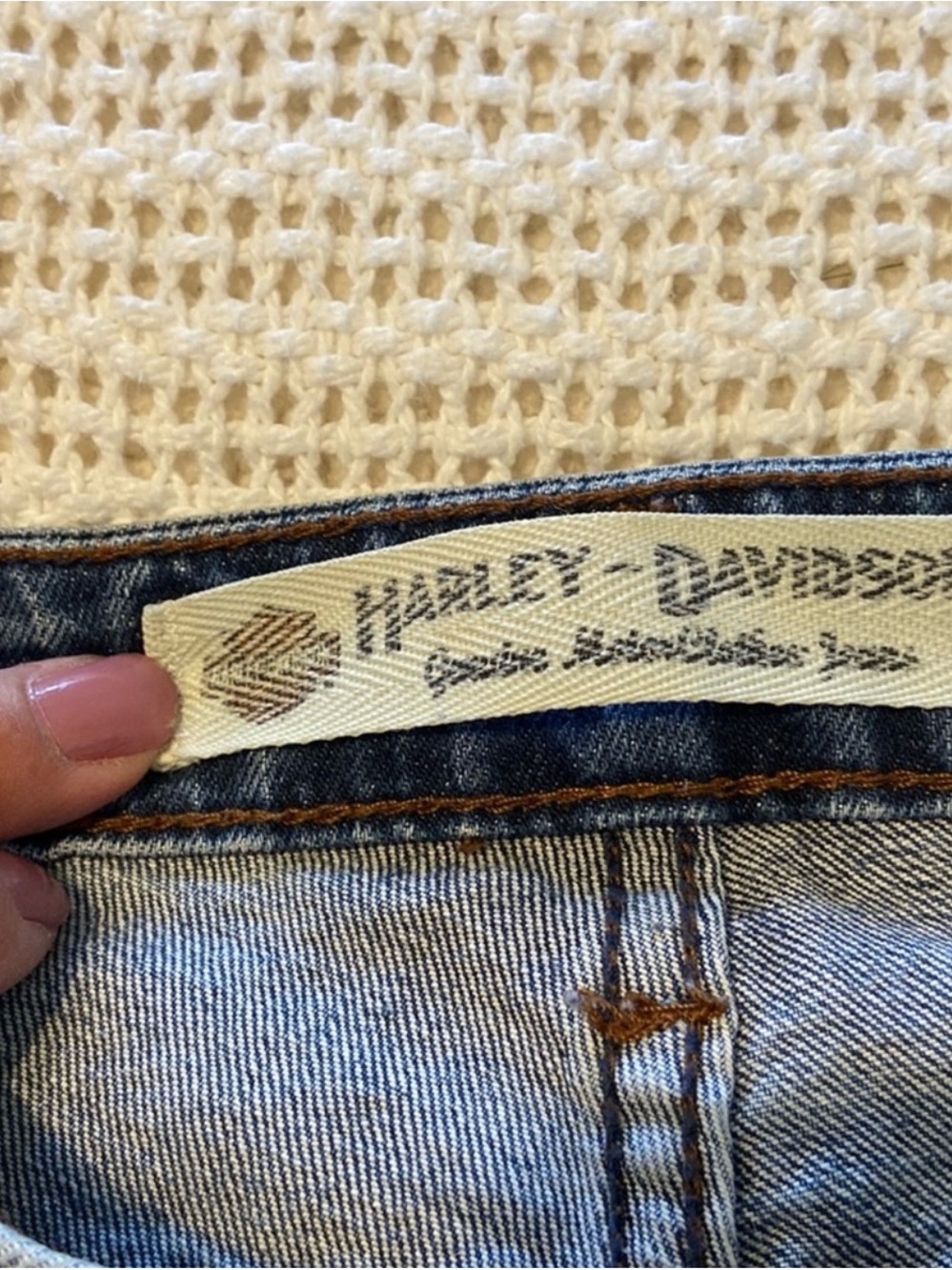 Harley Davidson Womens Jeans Bootcut - Size 12